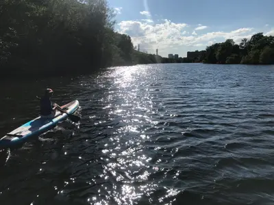 Eftermiddagspaddling
