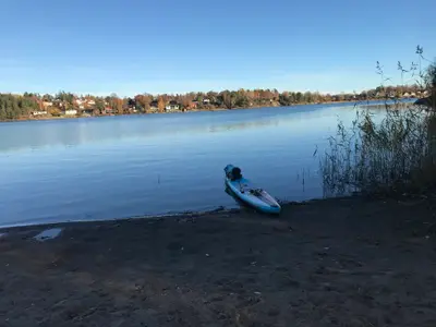 Starten vid Mörtviksbadet