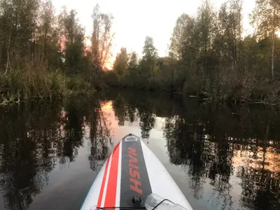 Kvällspaddling i oktober